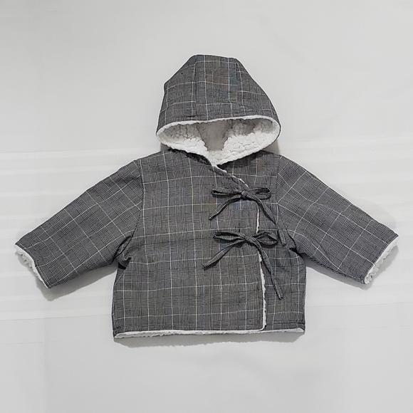 La Coqueta Baby Girl Lightweight Jacket with Hood